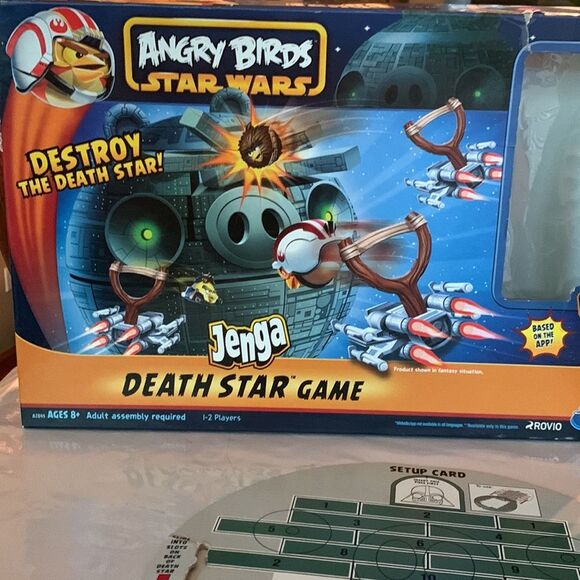 Angry Birds StarWars Death Star Children’s Board Game - Picture 2 of 5